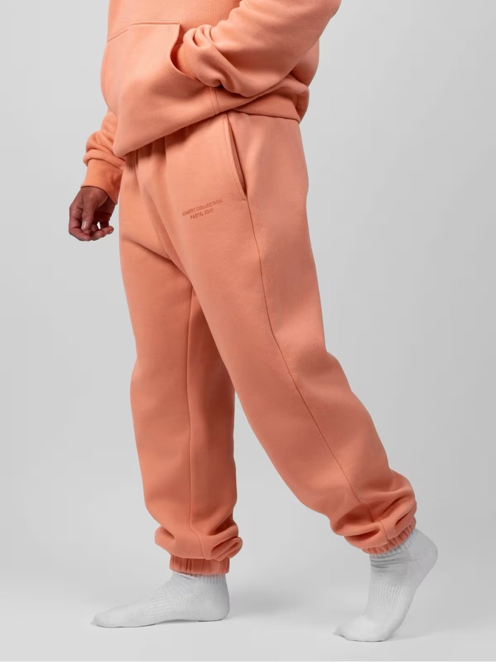 Unisex Comfrt Pastel Sweatpants- Creamsicle